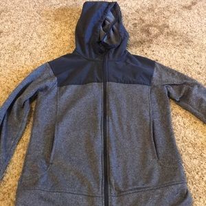adidas jacket size medium barely worn dark blue